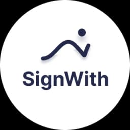 SignWith logo